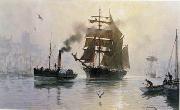 unknow artist Seascape, boats, ships and warships. 102 USA oil painting reproduction